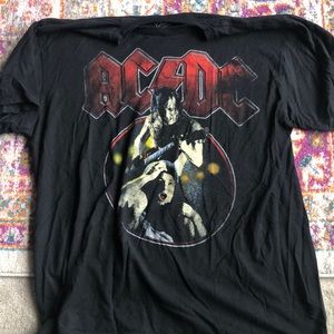 Worn. AC/DC shirt sz large